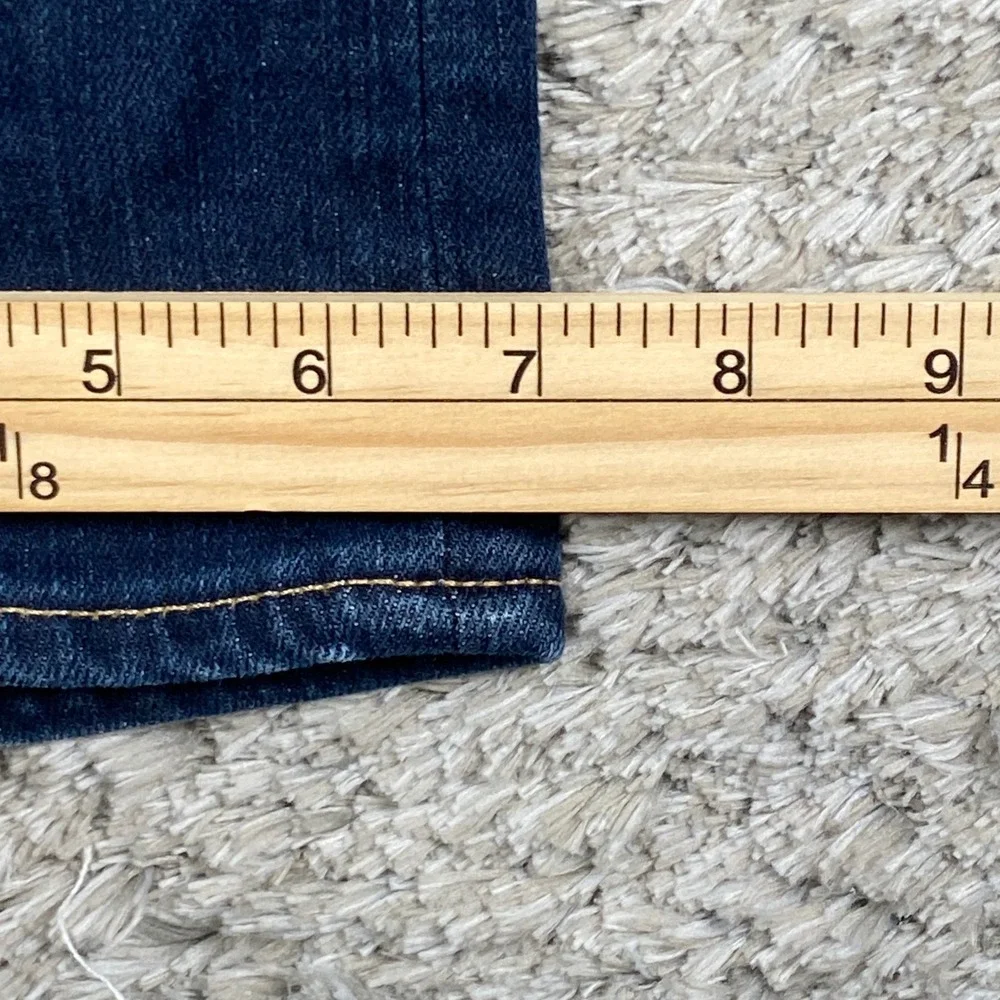 Polo Ralph Lauren Varick Slim Straight Jeans Mens 34x31 Blue Denim Dark Wash